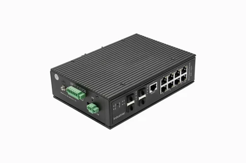 Промышленный управляемый (L2+) коммутатор Gigabit Ethernet/ Промышленн фото 2