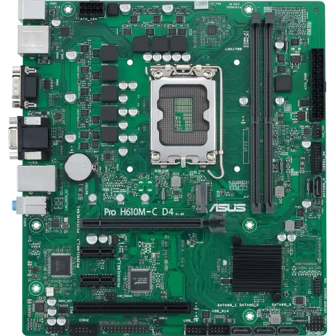 ASUS PRO H610M-C D4-CSM (90MB1A30-M0EAYC) фото 1