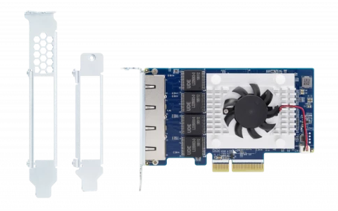 Сетевая карта/ QNAP QXG-5G4T-111C Quad Port 5 GbE RJ-45 Network Card, фото 5