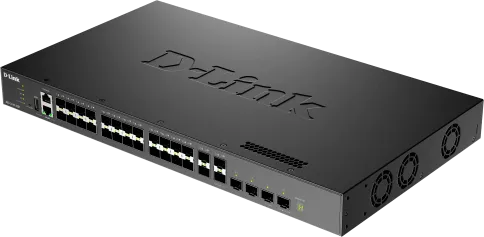 Коммутатор/ Управляемый L3 стекируемый коммутатор, 28х10GBase-X SFP+, фото 2