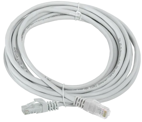ITK RJ45(m) - RJ45(m) Cat. 5e U/UTP PVC 10м серый фото 2