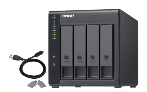 Полка расширения сетевого хранилища без дисков/ channel QNAP DAS TR-00 фото 1