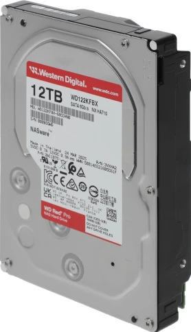 Жесткий диск WD SATA-III 12TB WD122KFBX NAS Red Pro (7200rpm)... фото 2