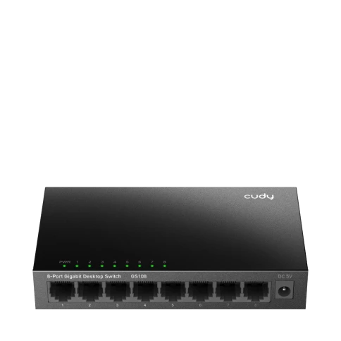 Коммутатор/ 8-Port Gigabit Metal Switch, 8 10/100/1000M RJ45 Ports, IGMP... фото 1