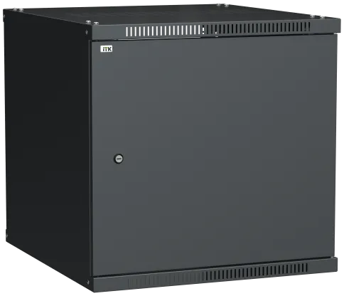 ITK Шкаф LINEA WE 12U 600x650мм дверь металл черный фото 1