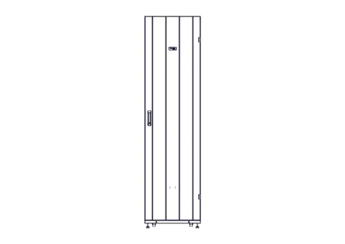 Шкаф Systeme Electric, серия Uniprom, 48U-600/1200, боковые панели 4шт фото 6