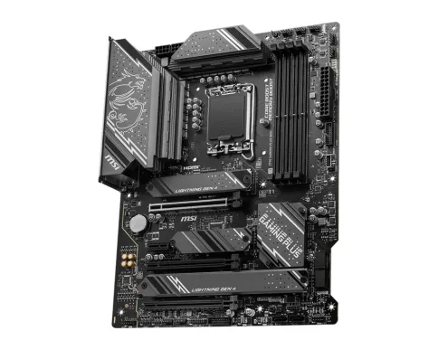 Материнская плата/ MB MSI INTEL Z790 s1700, 4xDDR5(256GB), HDMI 2.1/DP, 1xPCIe 5.0x16, 1xPCIe 4.0x16, 1xPCIe 3.0x16, 1xPCIe 3.0, 1xLAN (2.5GbE), Wi-Fi, BT, 6xSATA 6Gb/s, 4xM.2, 1xUSB-C, 3xUSB 3.2, 4xUSB 2.0, ATX фото 3
