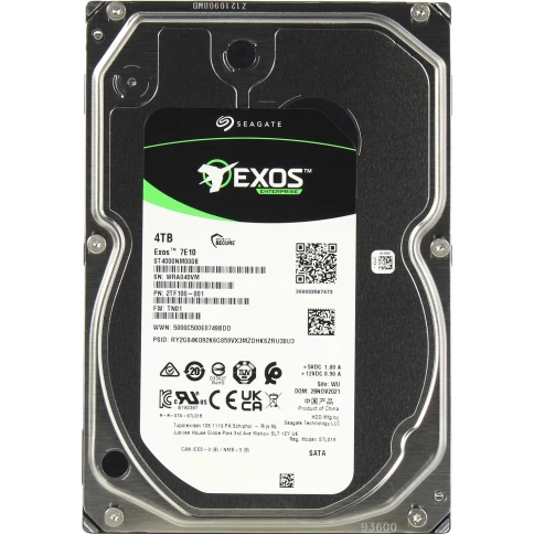 Жесткий диск/ RECERTIFIED HDD Seagate Exos 7E10 SATA 4Tb 7200 6Gb/s 25 фото 1