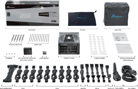 Seasonic TX-1300 SSR-1300TR2 фото 11