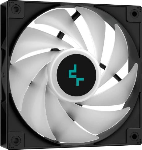 Кулер Deepcool AG400 Bk ARGB Soc-AM5/AM4/1200/1700/1851 черный/белый 4-pin 31.6dB Al+Cu... фото 8