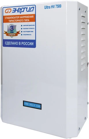 Стабилизатор ЭНЕРГИЯ  7 500 ВА серии Ultra  (HV)/ Stabilizer ENERGY 7 фото 6
