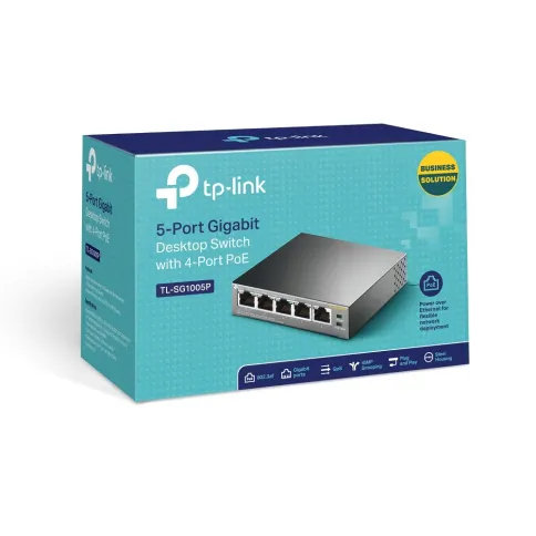 TP-Link TL-SG1005P фото 5