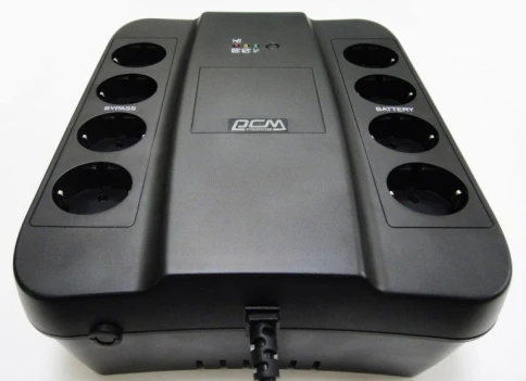 Источник бесперебойного питания (черный)/ Powercom SPD-1000U 550W фото 5