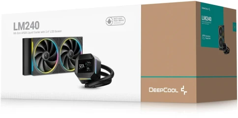 Система водяного охлаждения Deepcool LM240 ARGB Soc-AM5/AM4/1200/1700/1851 черный 4-pin 19-36dB... фото 6