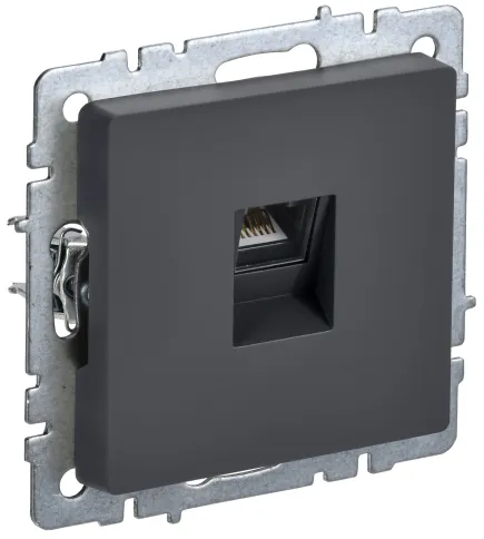 BRITE Роз. комп. RJ45 кат.5E РК10-БрГ граф. IEK фото 1