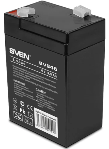 Батарея SVEN SV 645 (6V 4.5Ah), 6В, 4.5А*ч фото 1