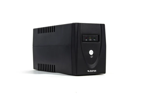739 RAPAN-UPS 600 источник питания 220 В 600ВА/350Вт меандр с АКБ 7 Ач интерактивный фото 3