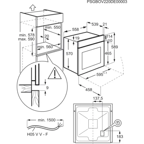 Electrolux EOF5H50BX фото 4