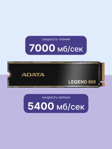 Твердотельный накопитель/ ADATA SSD LEGEND 900, 2048GB, M.2(22x80mm), фото 3