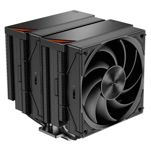 Кулер для процессора/ CPU Cooler PCCooler RZ620 BK (260W, 4-pin PWM, 157.5mm, Al/Cu, 6x6mm, 2x120mm, 86.73CFM, 32dBA, 2000RPM, S: 1851/1700/1200/115X, AM5/AM4, black) фото 5