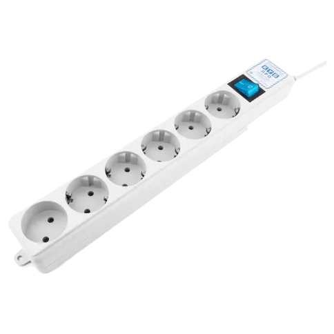 Фильтр-удлинитель Power Cube PRO, 1,9 м, LC контур, 16А/3,5кВт/ Surge фото 1