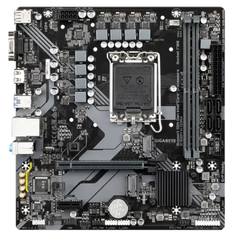 Материнская плата/ MB GIGABYTE INTEL B760 s1700, 2xDDR4(64GB), D-SUB/H фото 2