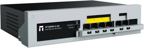 Коммутатор/ Неуправляемый PoE коммутатор Fast Ethernet netis ST106PDI-2-65, 4 порта... фото 2