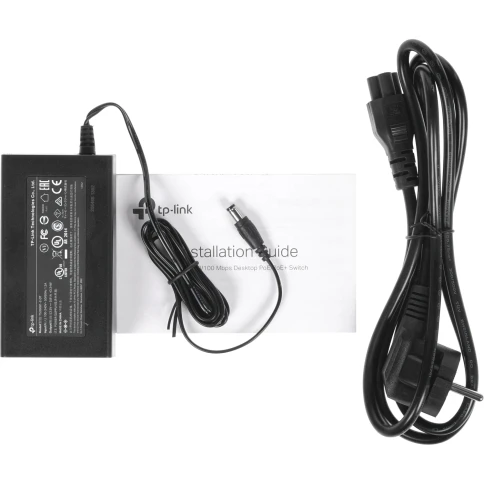 Коммутатор/ 8-port 10/100 Mbps unmanaged switch with 4 PoE ports,... фото 6