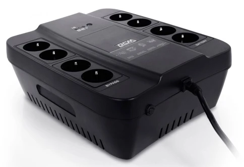 ИБП SPD-850N, резервный, 850 ВA, 510 Вт, 4 евророзетки с резервным питанием, 4 евророзетки с фильтрацией, ШхГхВ 285х232х103мм, 4.4 кг/ Powercom UPS Spider SPD-850N фото 5