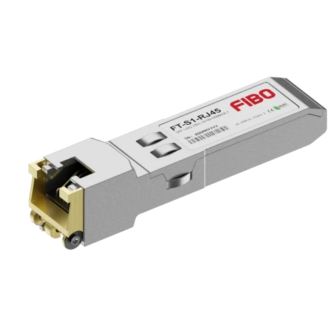 Трансивер/ FIBO FT-S1-RJ45 SFP модуль RJ-45, 1.25G, 100 м, cat... фото 1