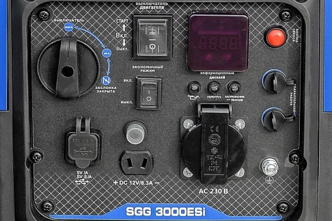 Генератор ТСС SGG 3000ESi 3кВт фото 8