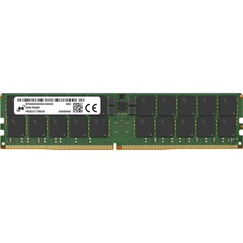 Память оперативная/ Micron 128GB DDR5 5600MT/s CL46 ECC Registered DIM фото 1