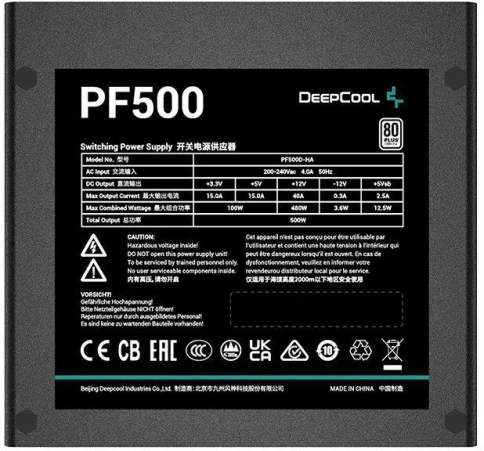 Deepcool R-PF500D-HA0B-WDEU фото 3