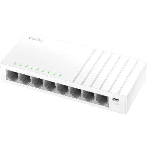 Коммутатор/ 8-Port Gigabit Desktop Switch, 8 10/100/1000M RJ45 Ports, фото 2