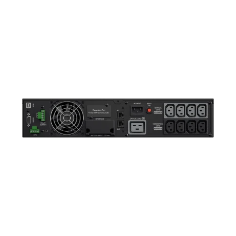 ИБП CyberPower OL3000ERTXL2U, Rackmount, Online, 3000VA/2700W, 8 IEC-320 С13, 1 IEC C19 розеток, USB&Serial, RJ11/RJ45, SNMPslot, LCD дисплей, Black, 0.5х0.8х0.2м., 37.5кг./ UPS Online CyberPower OL3000ERTXL2U 3000VA/2700W USB/RS-232/Dry/EPO/SNMPslot/ фото 4