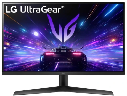 Монитор LG LCD 27GS60F-B/ LG UltraGear 27GS60F-B 27" IPS LED monitor, 1920x1080 (FullHD),180Hz, 1мс (GtG),1000:1, 300 сd/m2, 178°/178°, DisplayPort 1.4, HDMI 2.0, AMD FreeSync, NVIDIA G-SYNC Compatible, HDR10, VESA 100x100mm, black фото 1