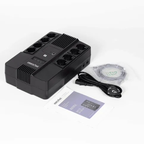ИБП МАСТЕР 1000, 1000/600 ВА/Вт, LED, USB, RJ11/RJ45, SCHUKOx8/ line-i фото 7