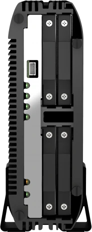 Сетевое хранилище без дисков/ SMB QNAP TS-410E-8G NAS fanless 4 2.5 SS фото 5