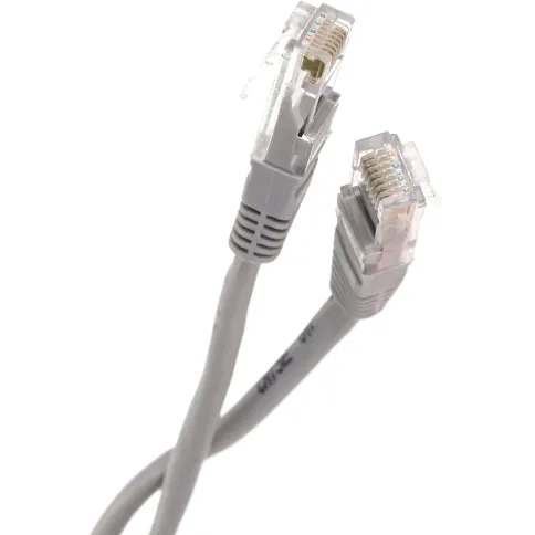 Патчкорд/ Патчкорд литой "Telecom" UTP кат.5е 3,0м серый фото 4