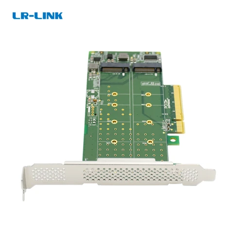 Адаптер для SSD/ PCIe x8 to 2-Port M.2 NVMe Adapter фото 3
