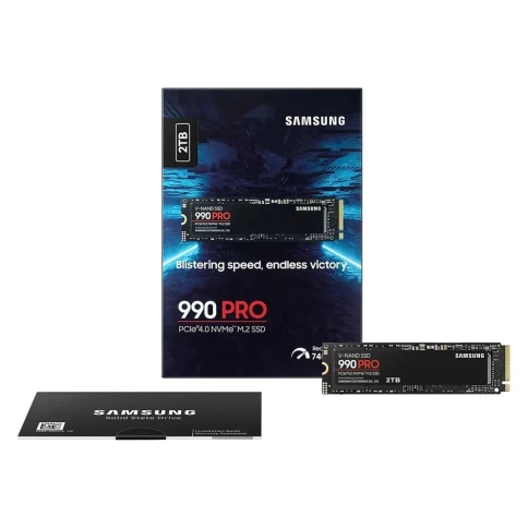 Твердотельные накопители/ Samsung SSD 990 PRO, 2000GB, M.2(22x80mm), N фото 9