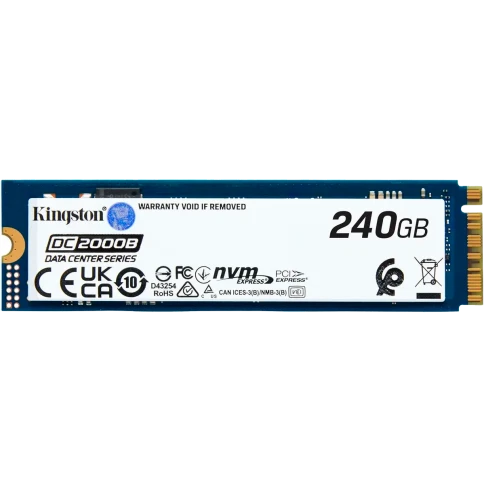 Твердотельный накопитель/ Kingston SSD DC2000B 240GB, M.2 22x80mm, NVM фото 1