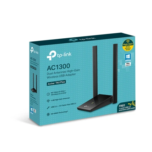 Адаптер Wi-Fi/ AC1300Mbps Dual-band High-Gain wireless USB adapter, 867Mbps at... фото 9
