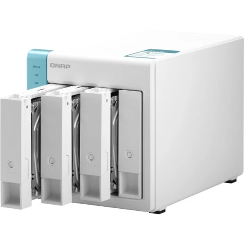 Сетевое хранилище без дисков/ SMB QNAP TS-431K NAS 4 HDD trays. Alpine фото 4
