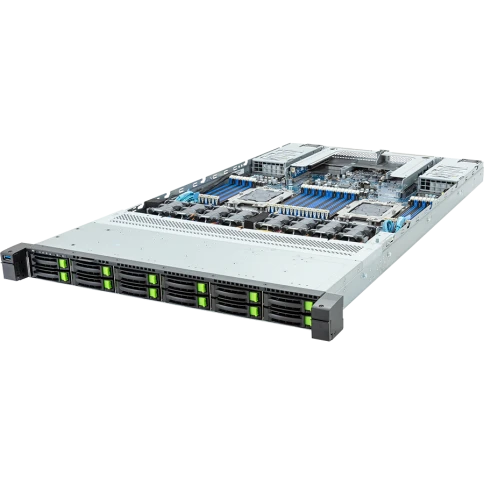 Серверная платформа/ Gigabyte R183-P92 with 2*A128-34X, 1U, 2x LGA 596 фото 1