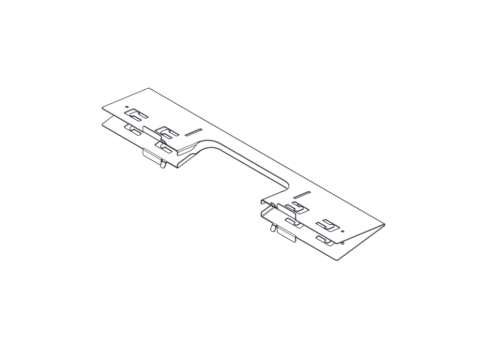 Divider with opening for laying Systeme Electric cables, on the roof o фото 11