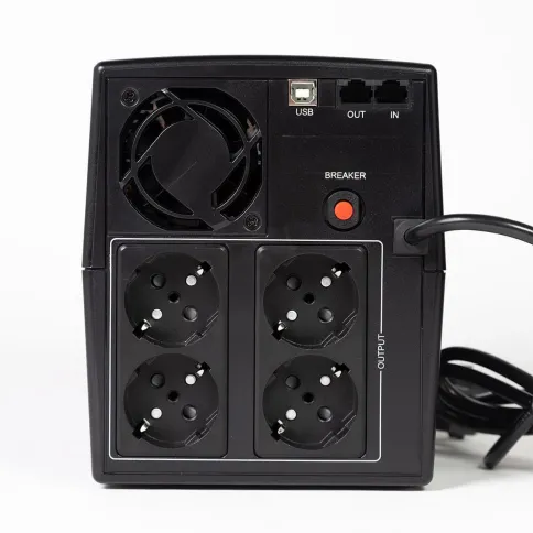 ИБП ЮНИОР СМАРТ 1200, 1200/720 ВА/Вт, LED, USB, RJ11/RJ45, SCHUKOx3/ l фото 8