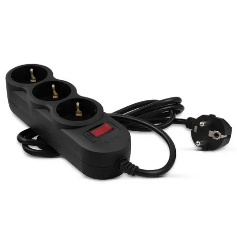 Фильтр SVEN SF-03L 3,0 м (3 розетки) черный фото 6