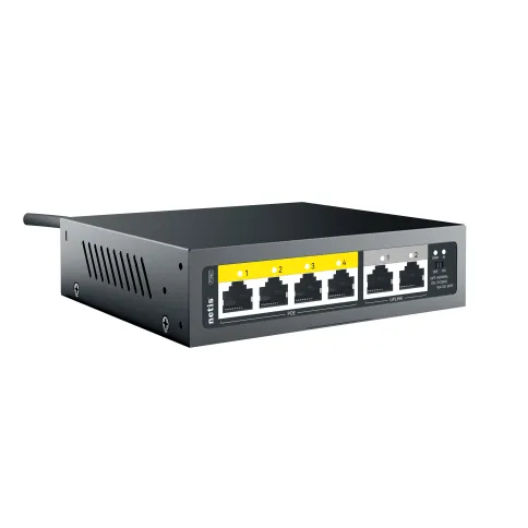 Коммутатор/ Коммутатор Netis P106C (L2) 6x100Мбит/с 4PoE+ 60W неуправл фото 2