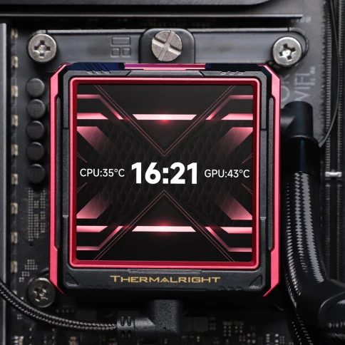 Водяное охлаждение для процессора/ Water Cooling System Thermalright Frozen Warframe... фото 8